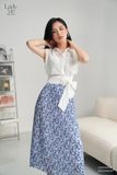  Chân váy Midi, Xếp ly 22SCVO015F 