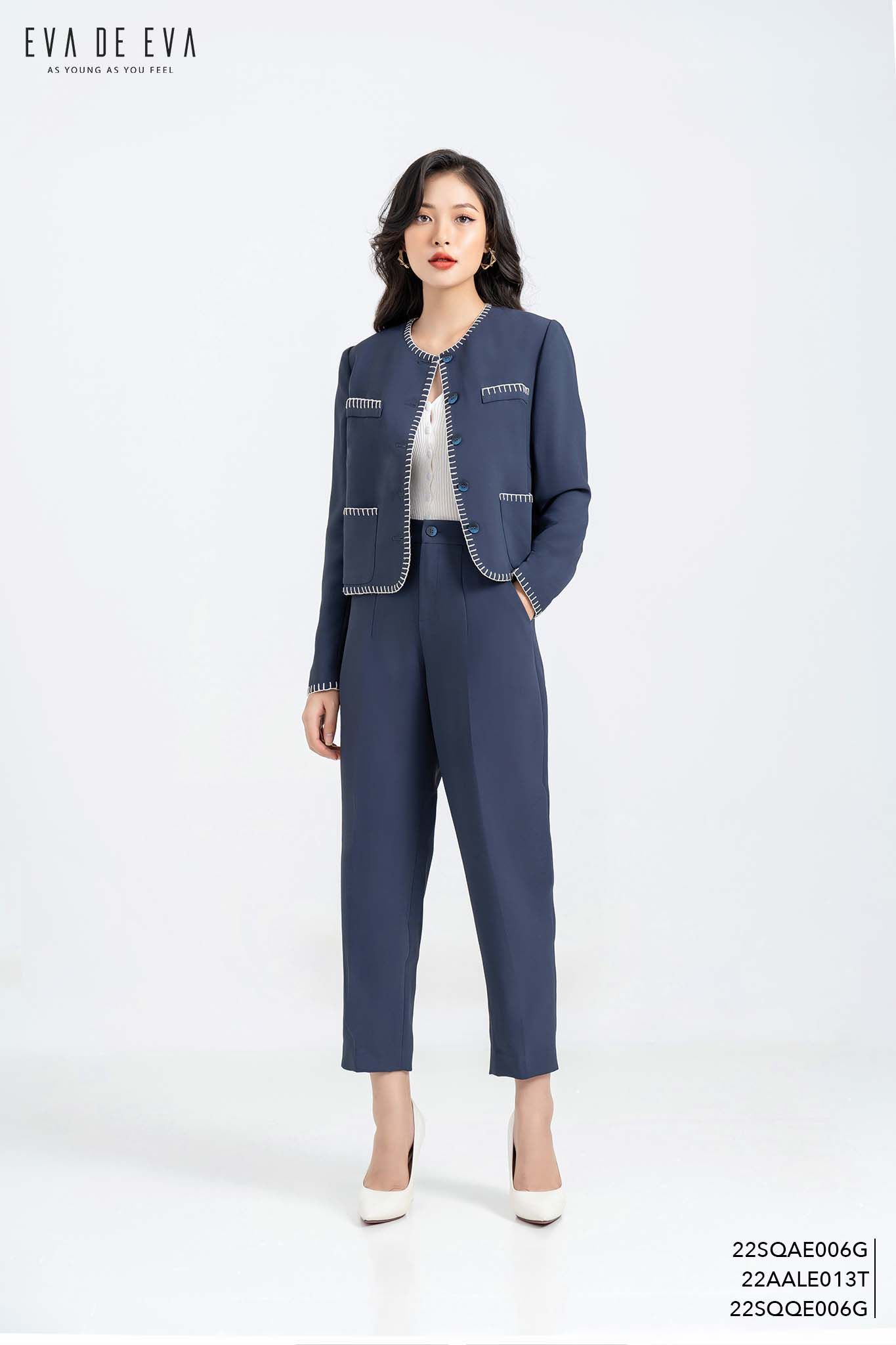  Áo vest trong bộ Vest-Quần,  22SQAE006G 