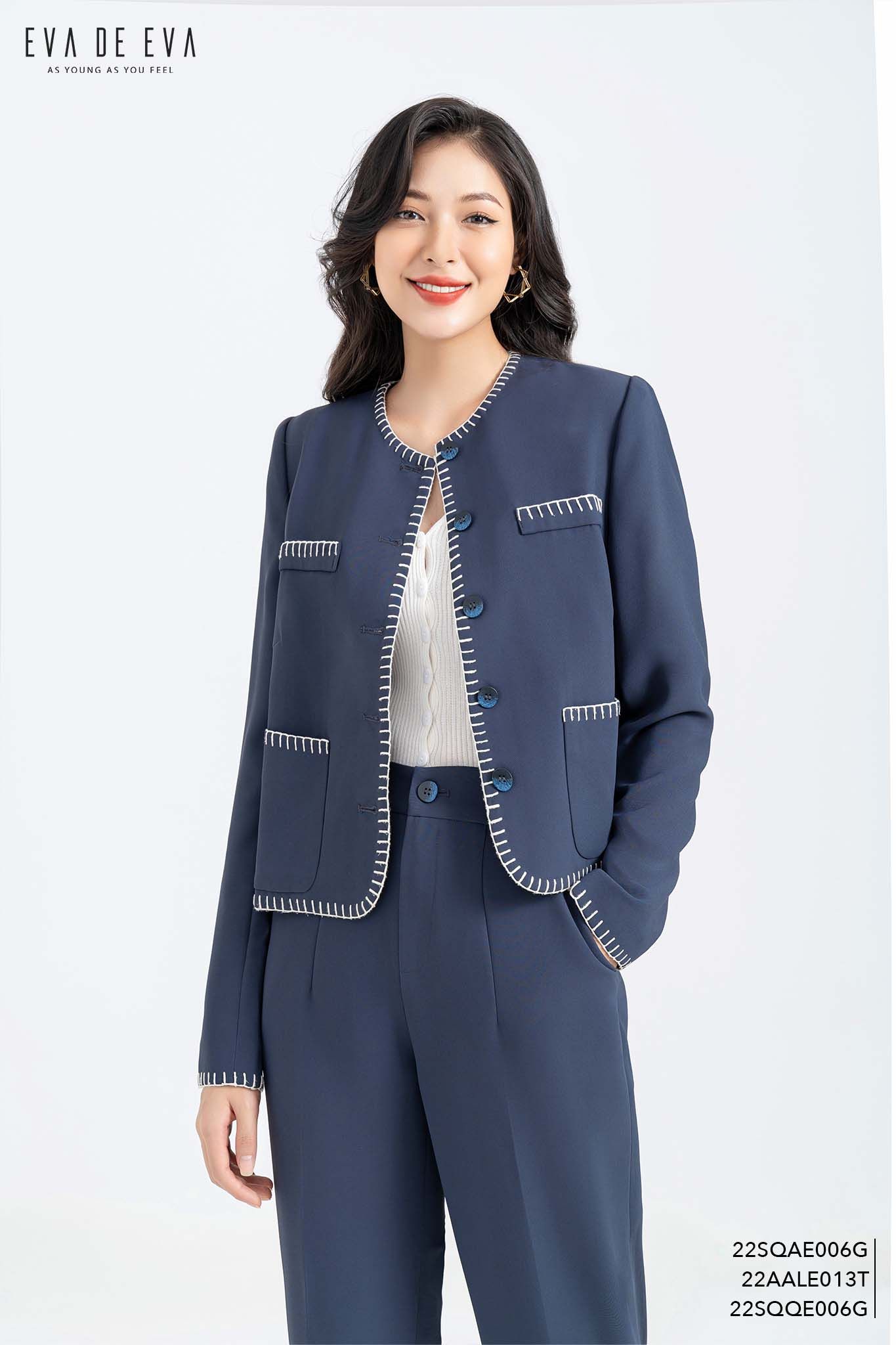  Áo vest trong bộ Vest-Quần,  22SQAE006G 