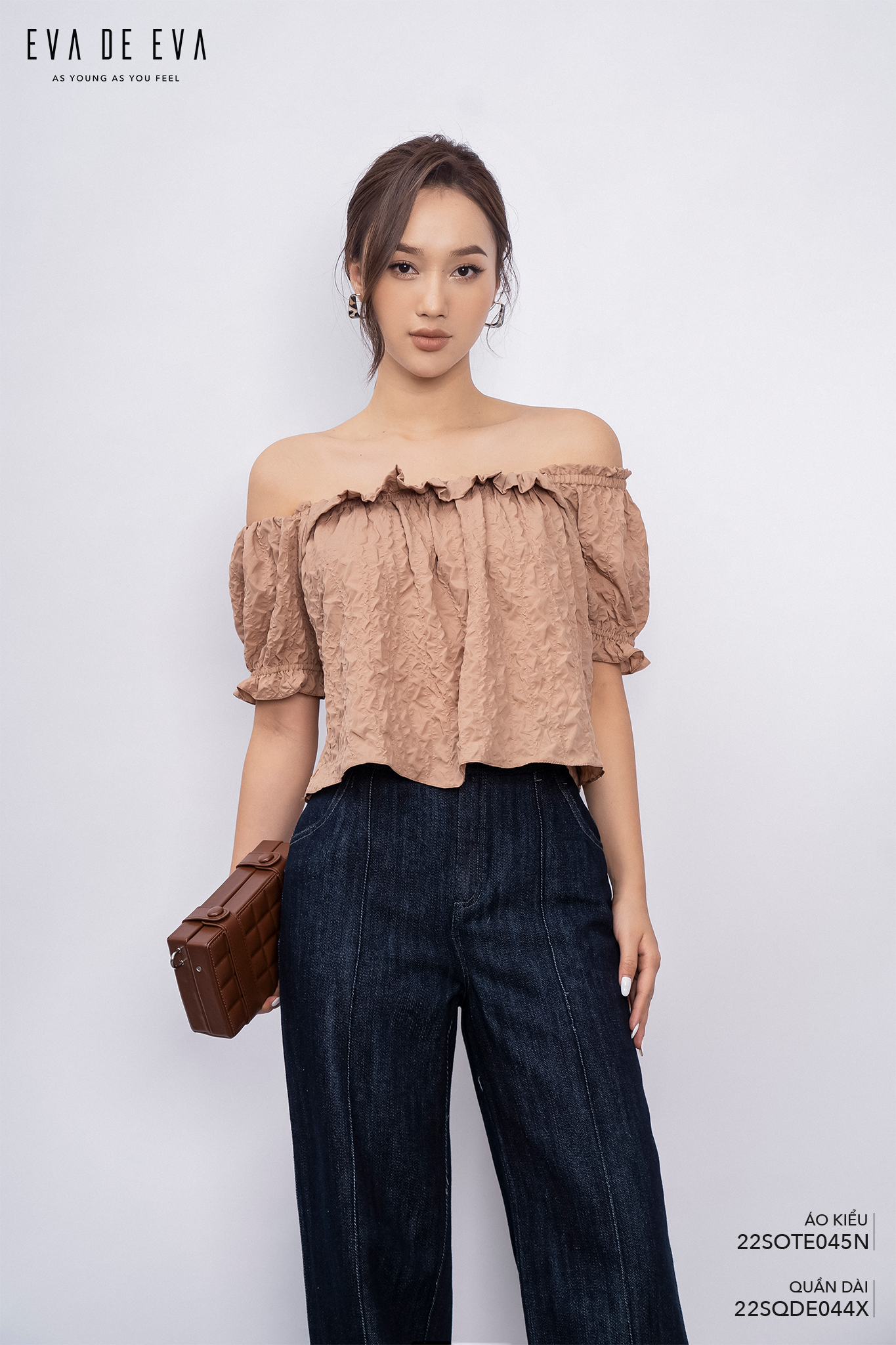  Quần dài, Ống suông 22SQDE044X 