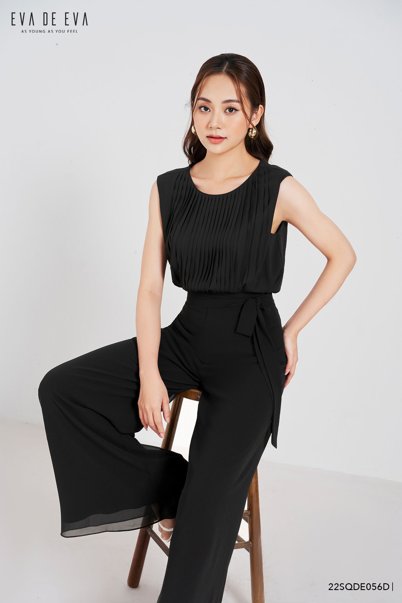  Quần dài, Ống suông 22SQDE056D 