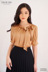 Sơ mi tay ngắn, Cổ nơ 22SSME063S 
