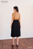  Chân váy Midi, Xếp ly 22SCVE025D 