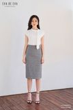  Chân váy ngang gối, Dáng ôm 22SCVE028K 