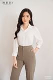  Sơ mi tay lỡ, Dáng sơ vin 22SSME095T 