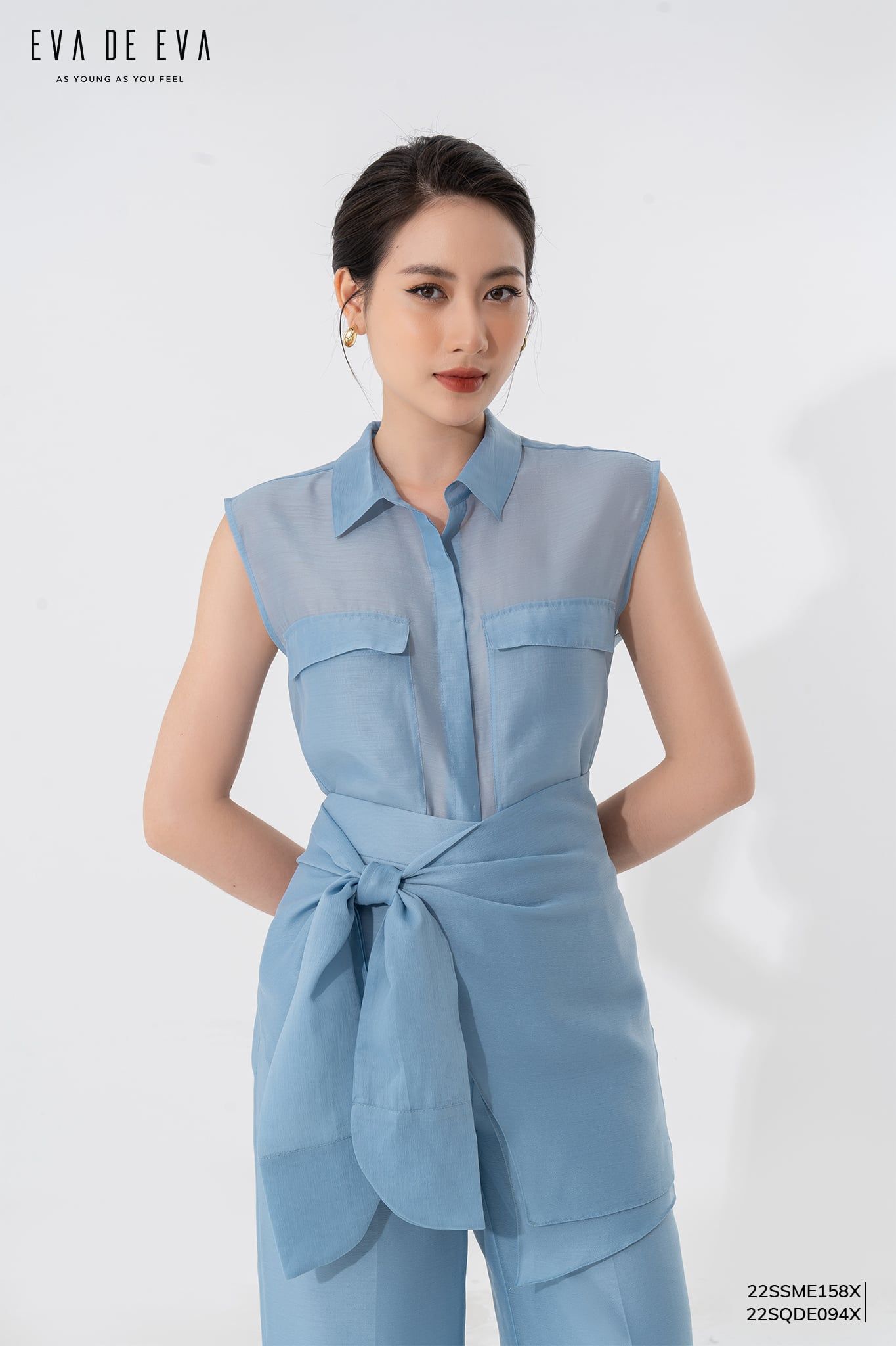  Quần dài, Ống suông 22SQDE094X 