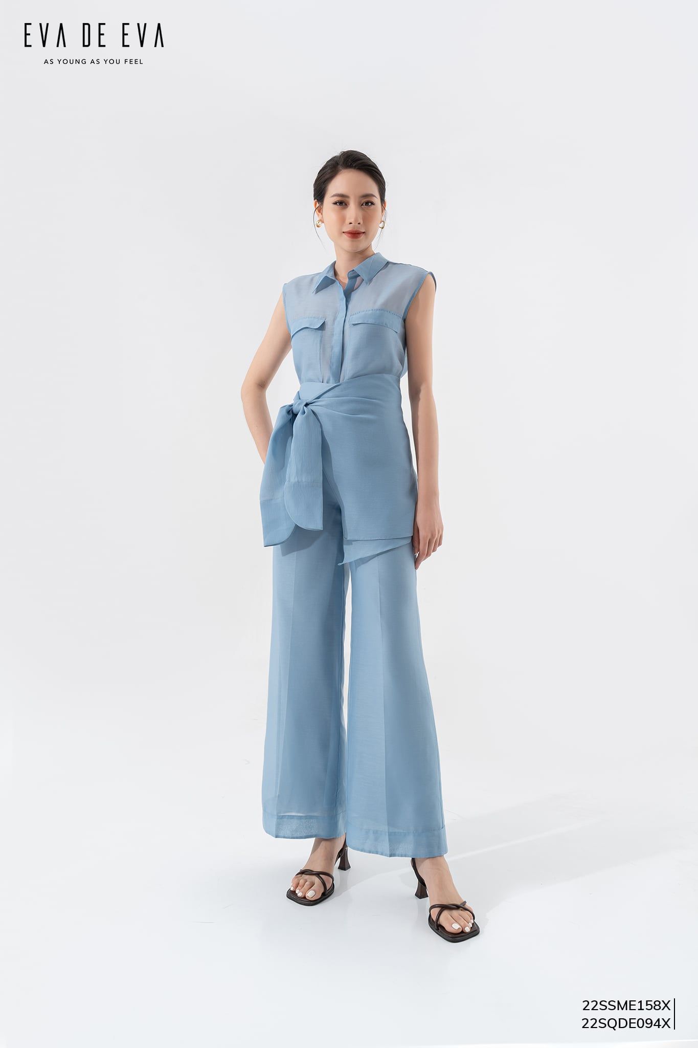  Quần dài, Ống suông 22SQDE094X 