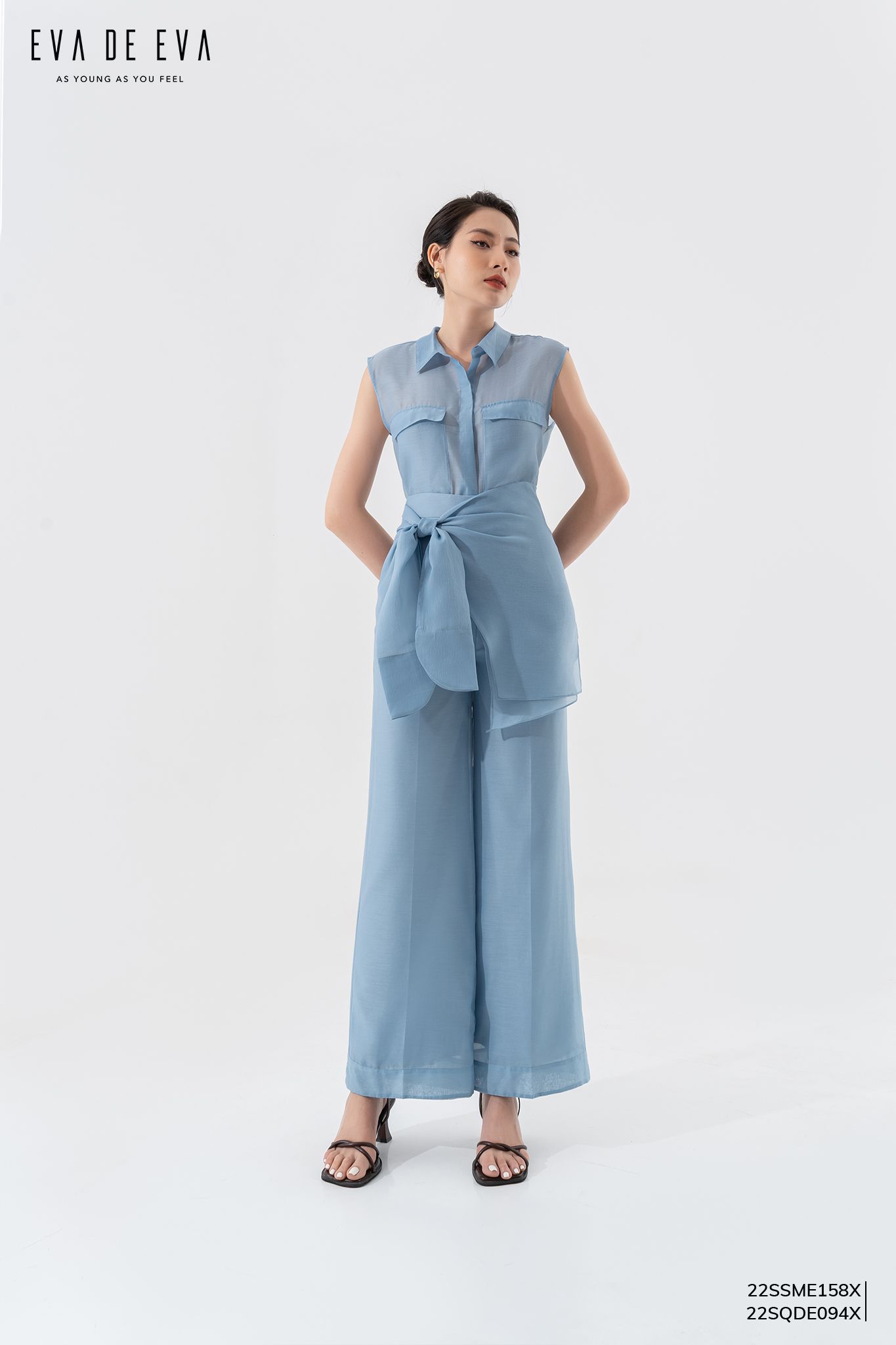  Quần dài, Ống suông 22SQDE094X 