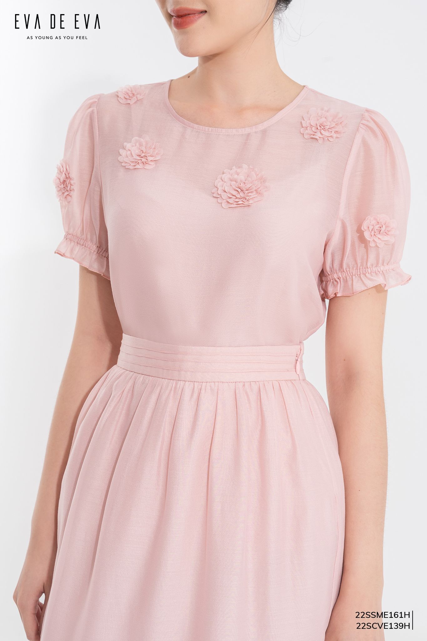  Chân váy Midi, Dáng đuôi cá 22SCVE139H 