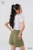  Sơ mi tay ngắn, Dáng sơ vin 22SSMO023T 