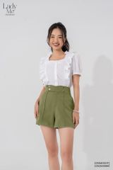  Sơ mi tay ngắn, Dáng sơ vin 22SSMO023T 