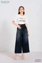  Quần Jeans lửng, Ống suông 21SQJE012X 