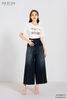 Quần Jeans lửng, Ống suông 21SQJE012X