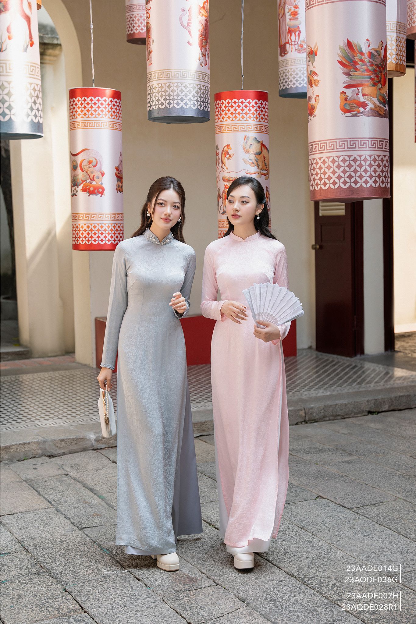  Quần dài, Ống suông 23AQDE028R1 