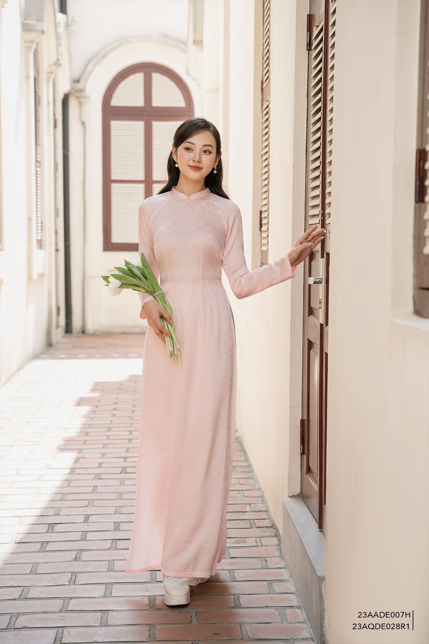  Quần dài, Ống suông 23AQDE028R1 