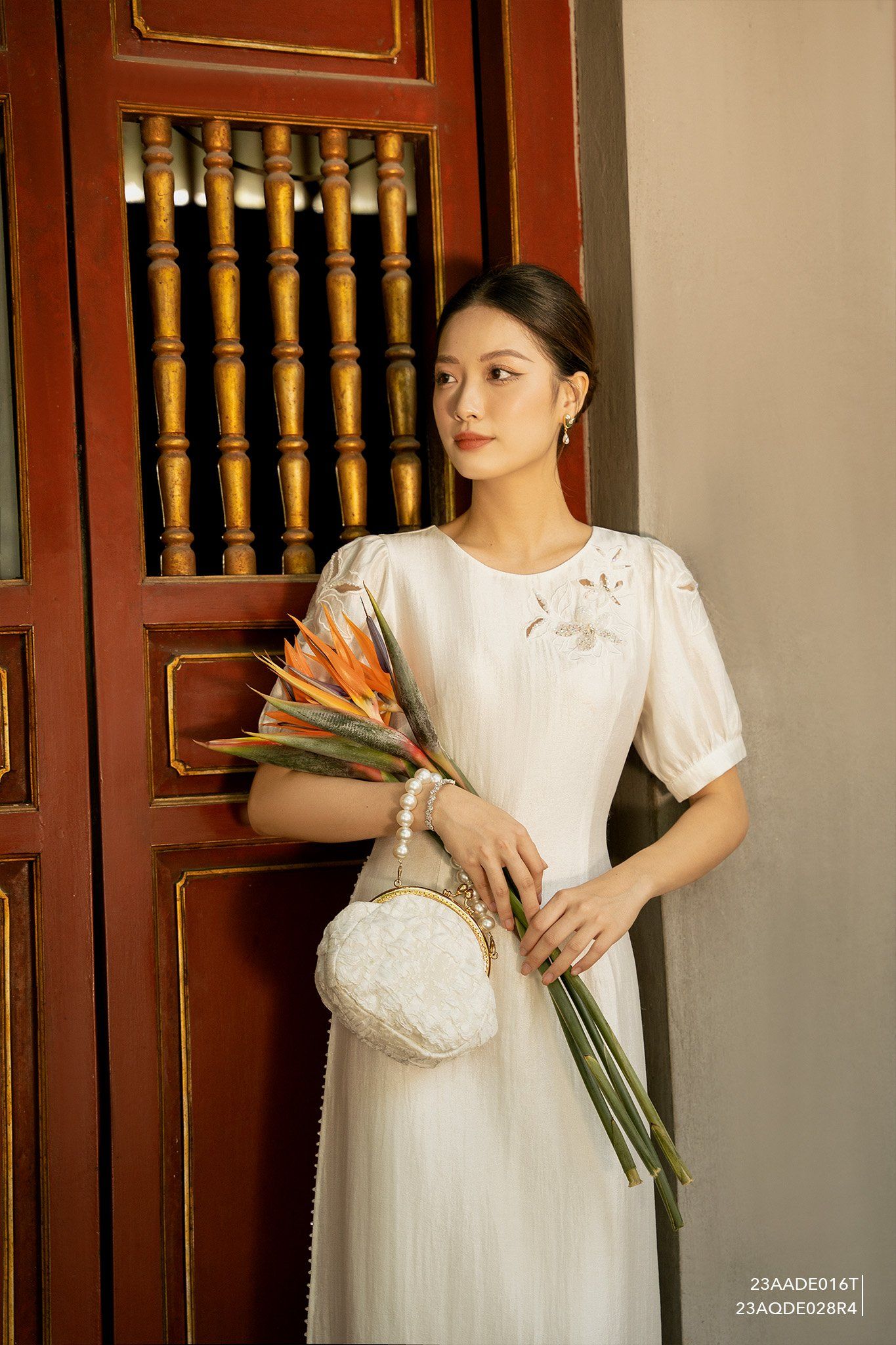  Quần dài, Ống suông 23AQDE028R4 