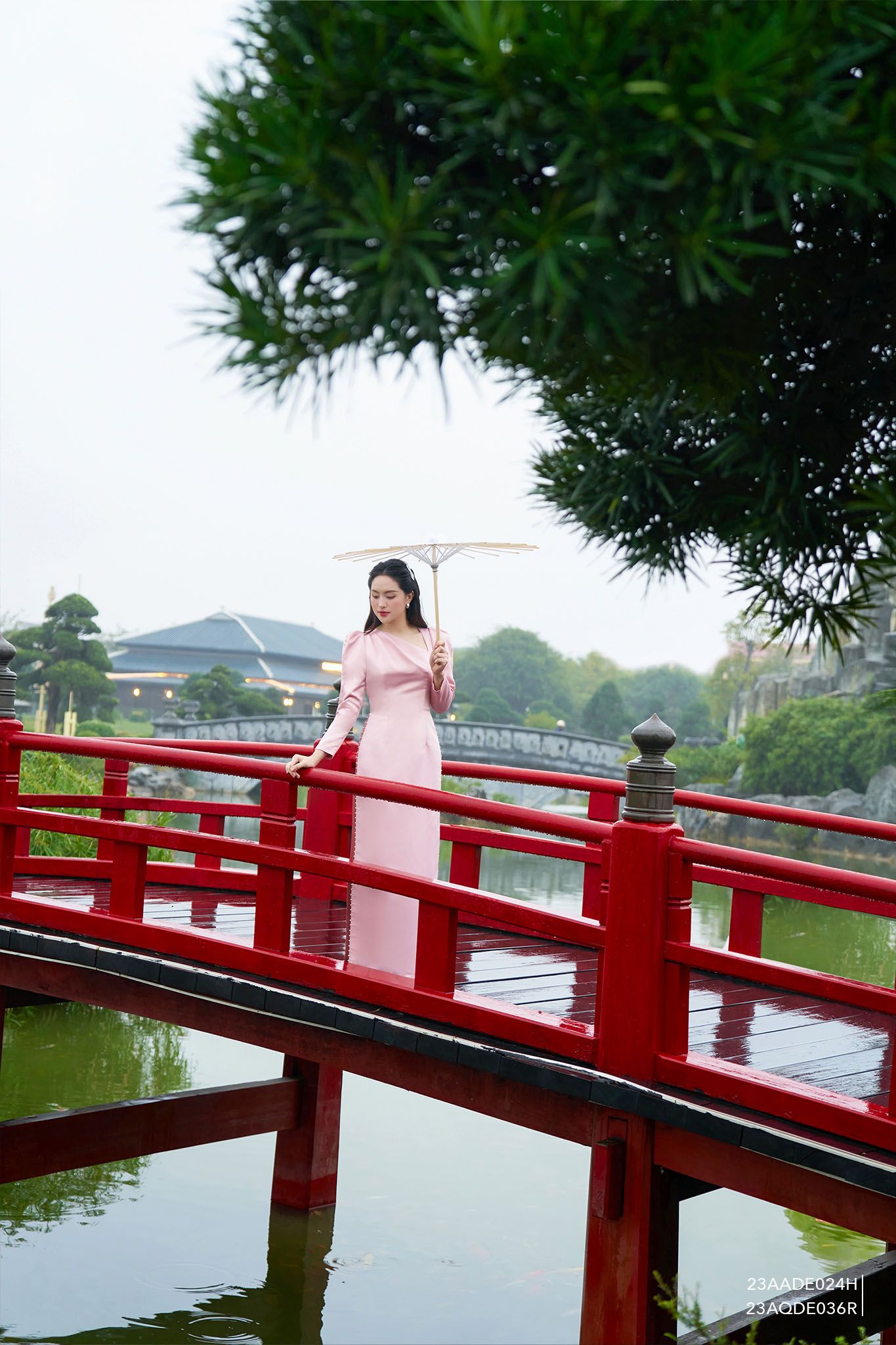  Quần dài, Ống suông 23AQDE036R 