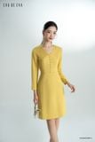  Đầm tay dài, Dáng thắt eo 23ADKE208Y 