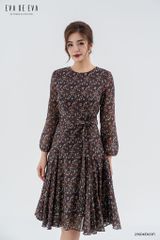  Đầm tay dài, Dáng thắt eo 23SDKE023F 