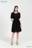  Đầm tay ngắn, Dáng thắt eo 23SDKE053D 