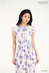  Đầm tay ngắn, Dáng thắt eo 23SDKE076F 