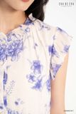  Đầm tay ngắn, Dáng thắt eo 23SDKE076F 