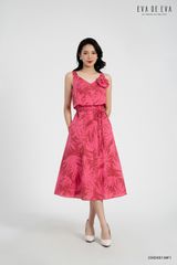  Đầm sát nách, Dáng thắt eo 23SDKE138F 