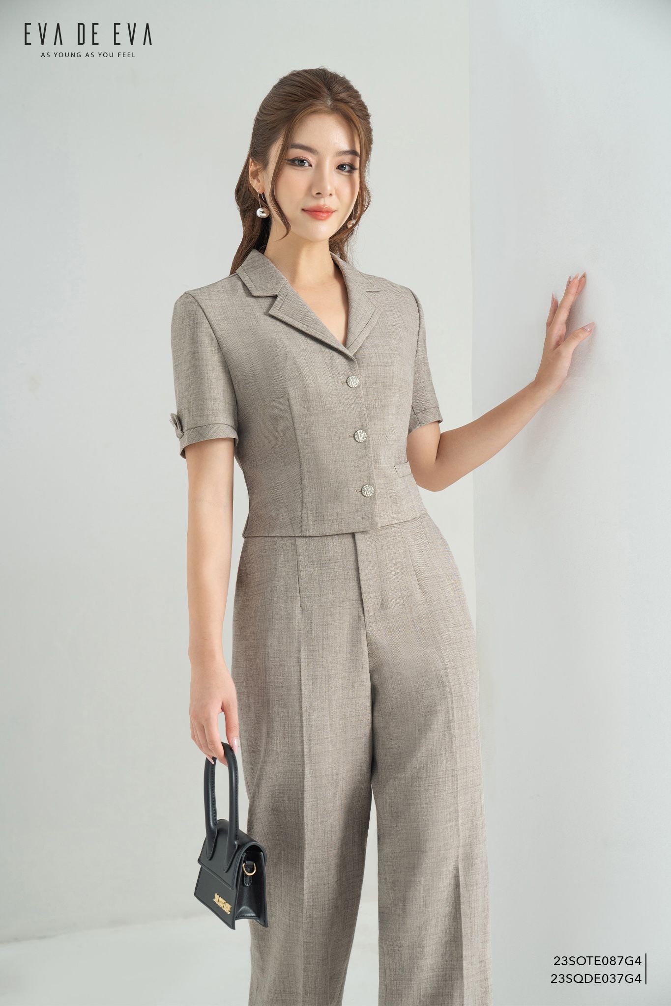  Quần dài, Ống suông 23SQDE037G4 