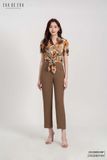  Sơ mi tay ngắn, Dáng thắt eo 23SSME038F 