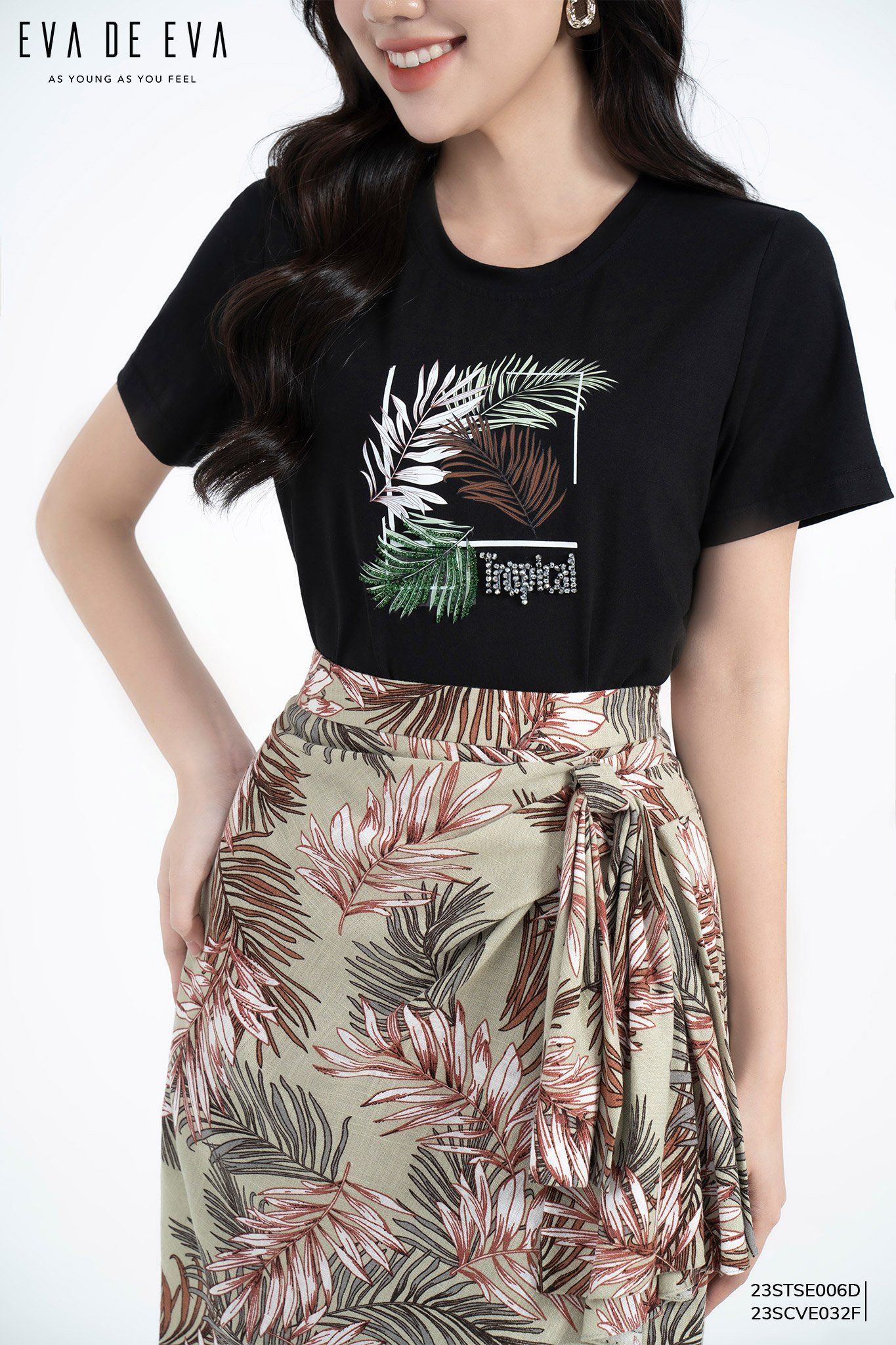  T-shirt ngắn tay,  23STSE006D 