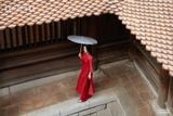  Quần dài, Ống suông 24AQDE060Đ 
