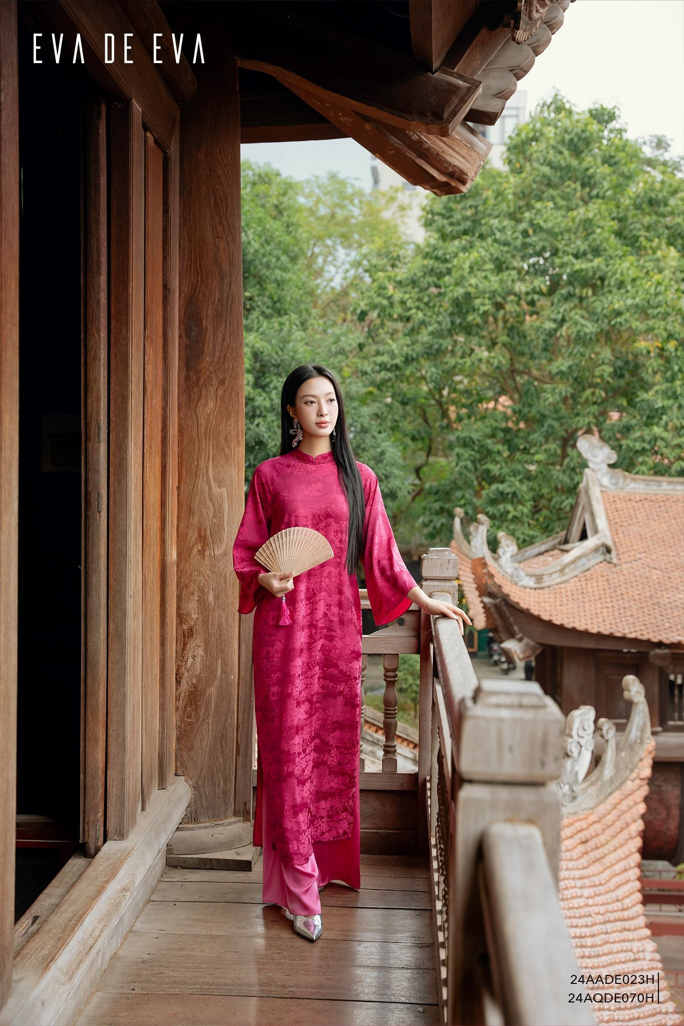  Quần dài, Ống suông 24AQDE070H 