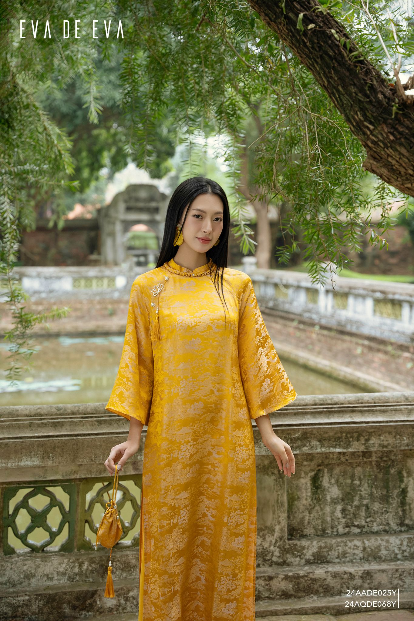  Quần dài, Ống suông 24AQDE068Y 