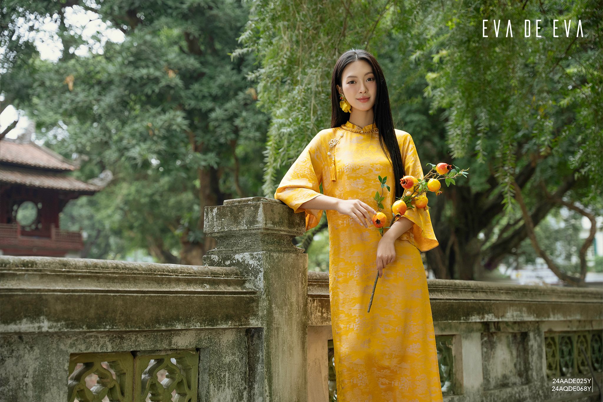  Quần dài, Ống suông 24AQDE068Y 