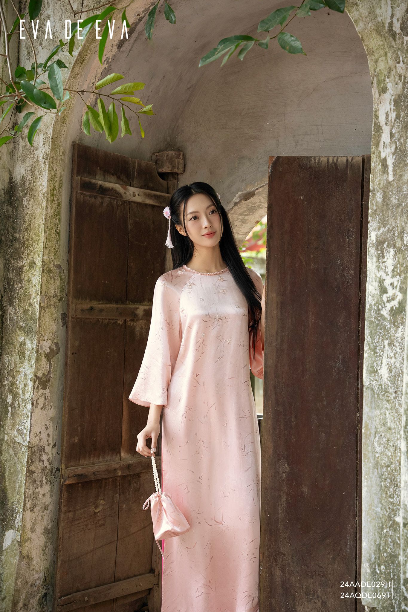  Quần dài, Ống suông 24AQDE067H 