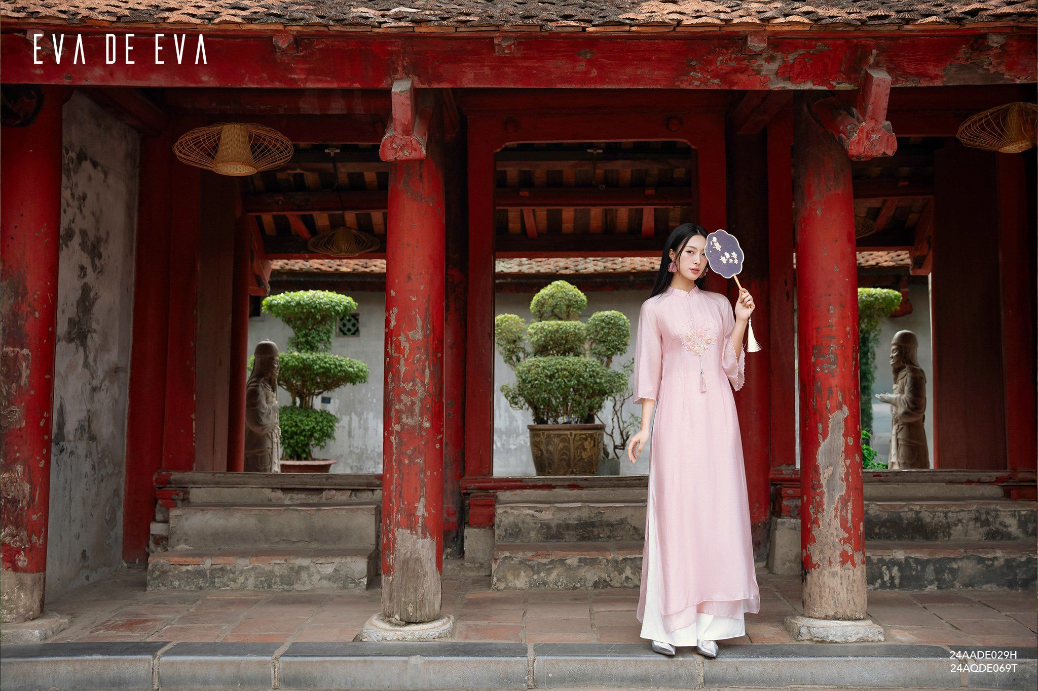  Quần dài, Ống suông 24AQDE069T 
