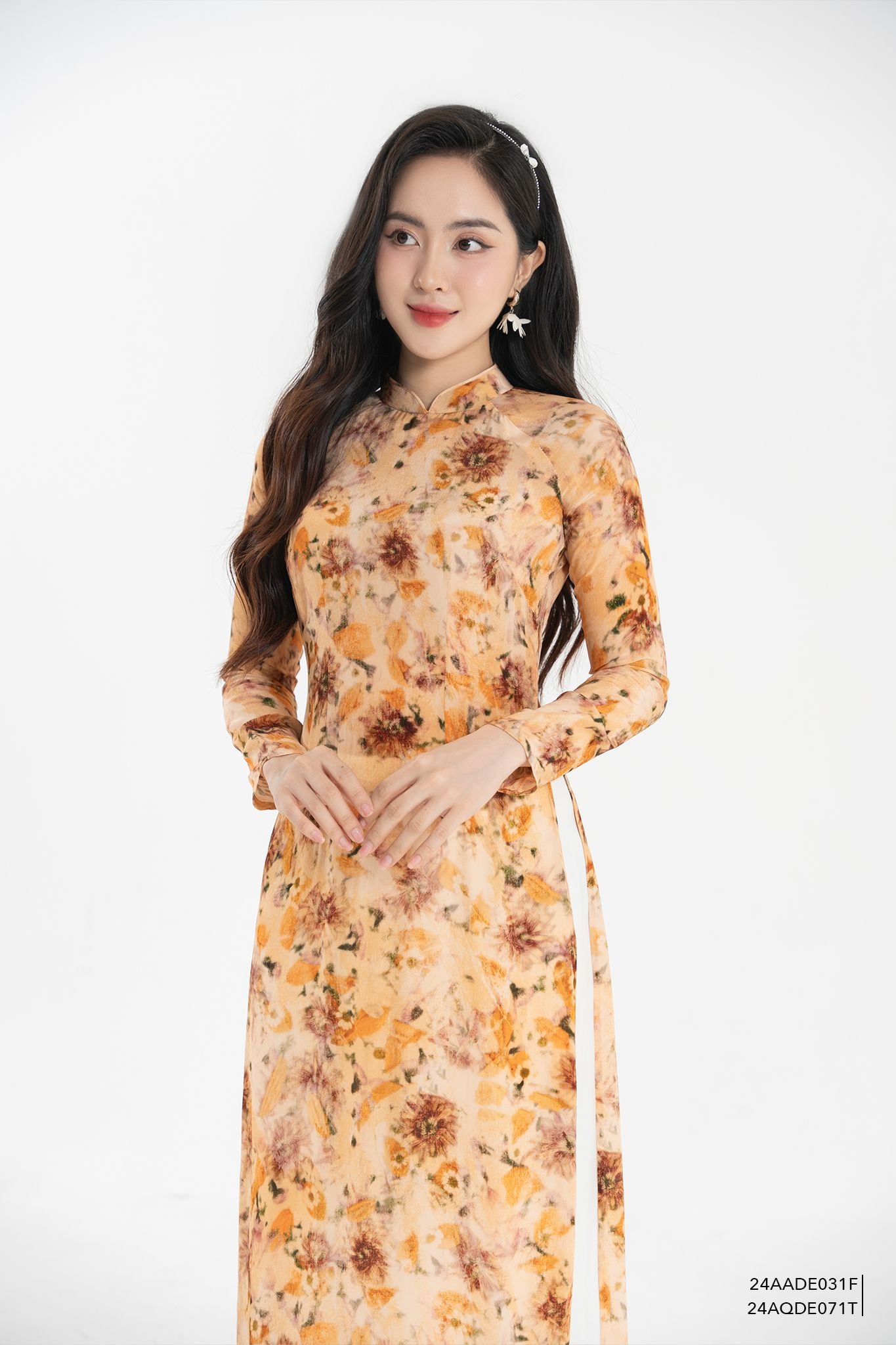  Quần dài, Ống suông 24AQDE071T 