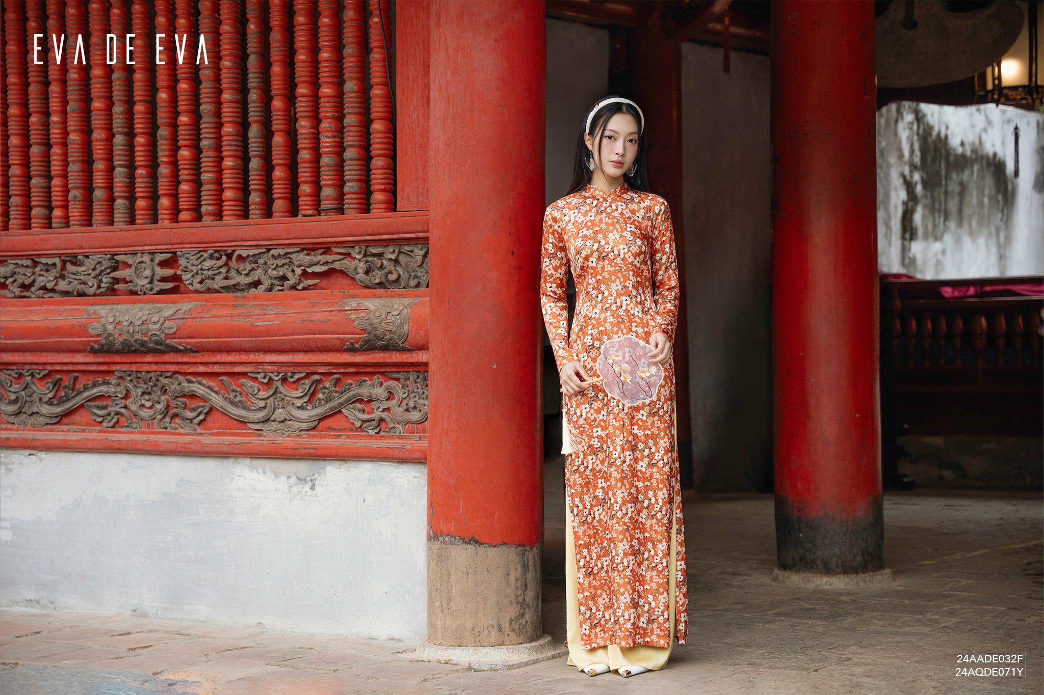  Quần dài, Ống suông 24AQDE071Y 