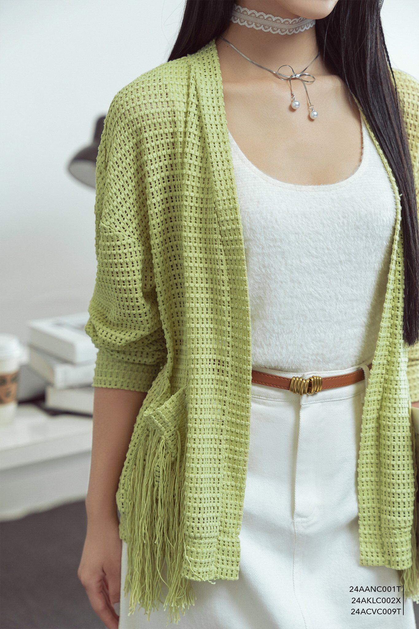  Cardigan len,  24AKLC002X 