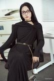  Đầm tay dài,  24ADKC025D 
