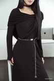  Đầm tay dài,  24ADKC025D 
