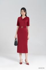  Đầm tay ngắn, Dáng ôm 24ADKE018Đ 