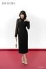 Đầm tay dài, Dáng ôm 24ADKE026D