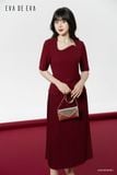  Đầm tay ngắn, Dáng thắt eo 24ADKE069Đ 