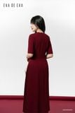 Đầm tay ngắn, Dáng thắt eo 24ADKE069Đ 