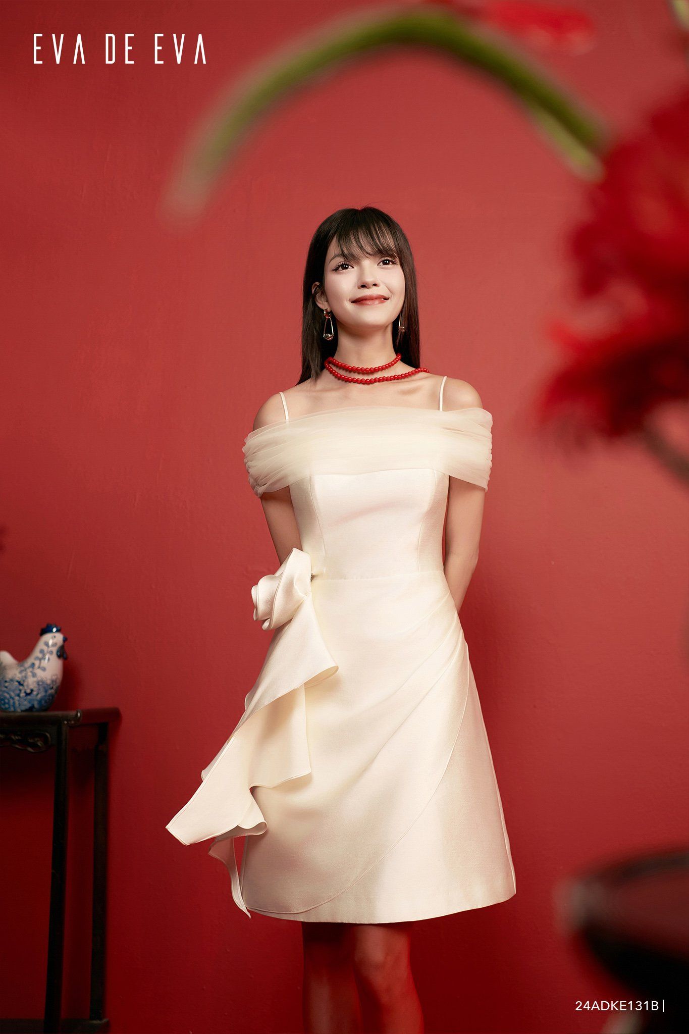  Đầm hai dây,  24ADKE131B 