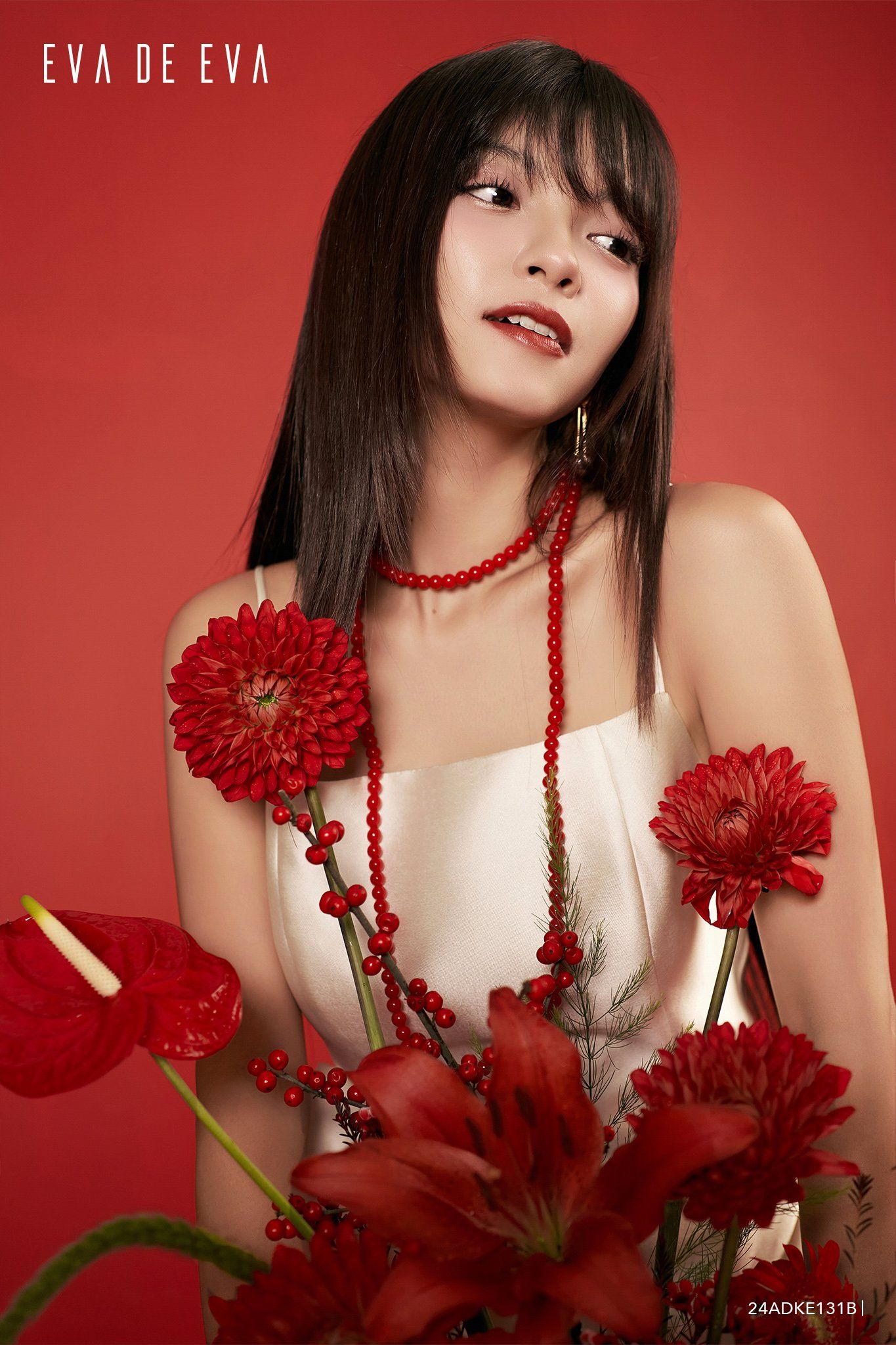  Đầm hai dây,  24ADKE131B 