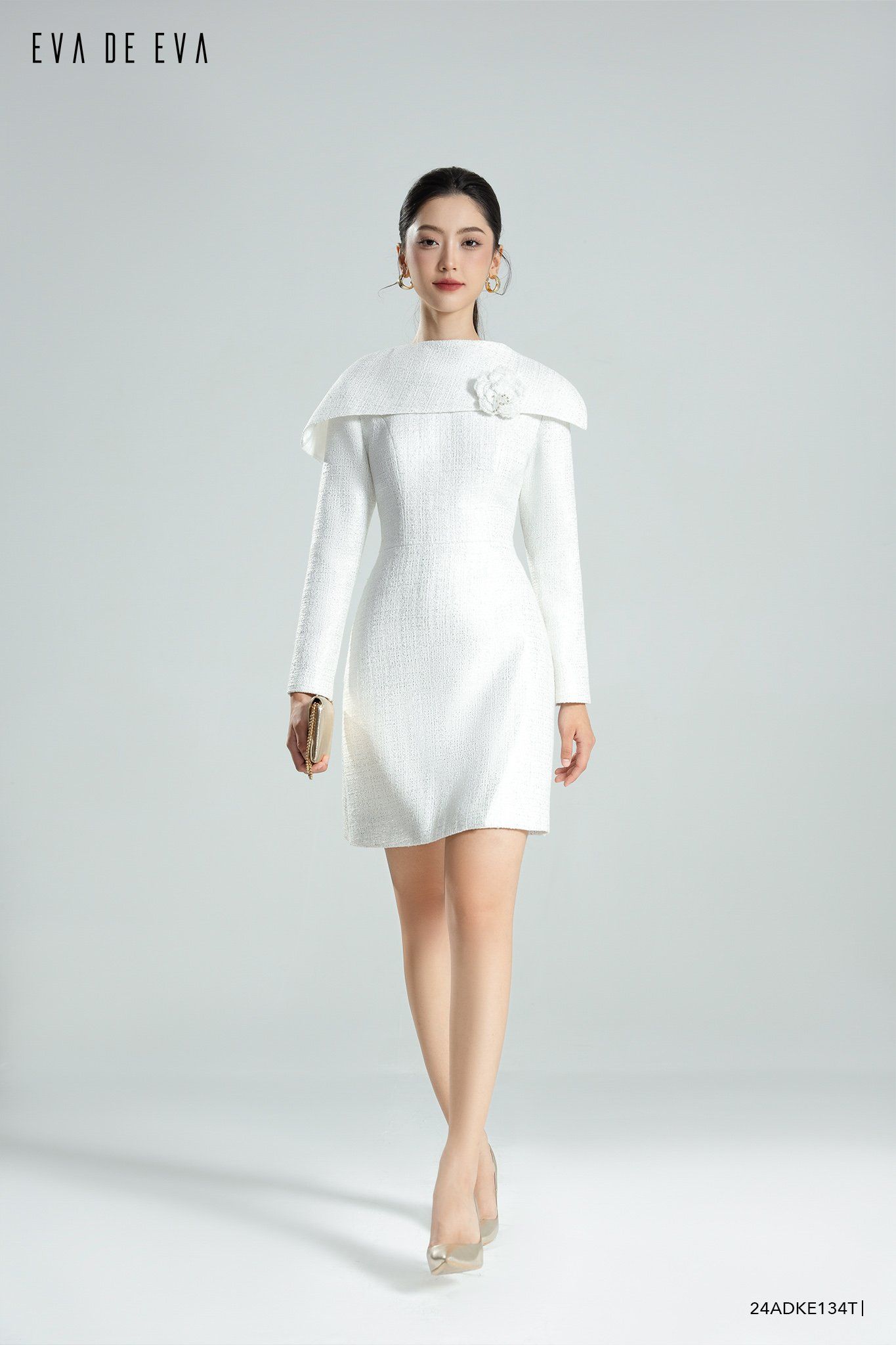 Đầm tay dài, Dáng A 24ADKE134T 