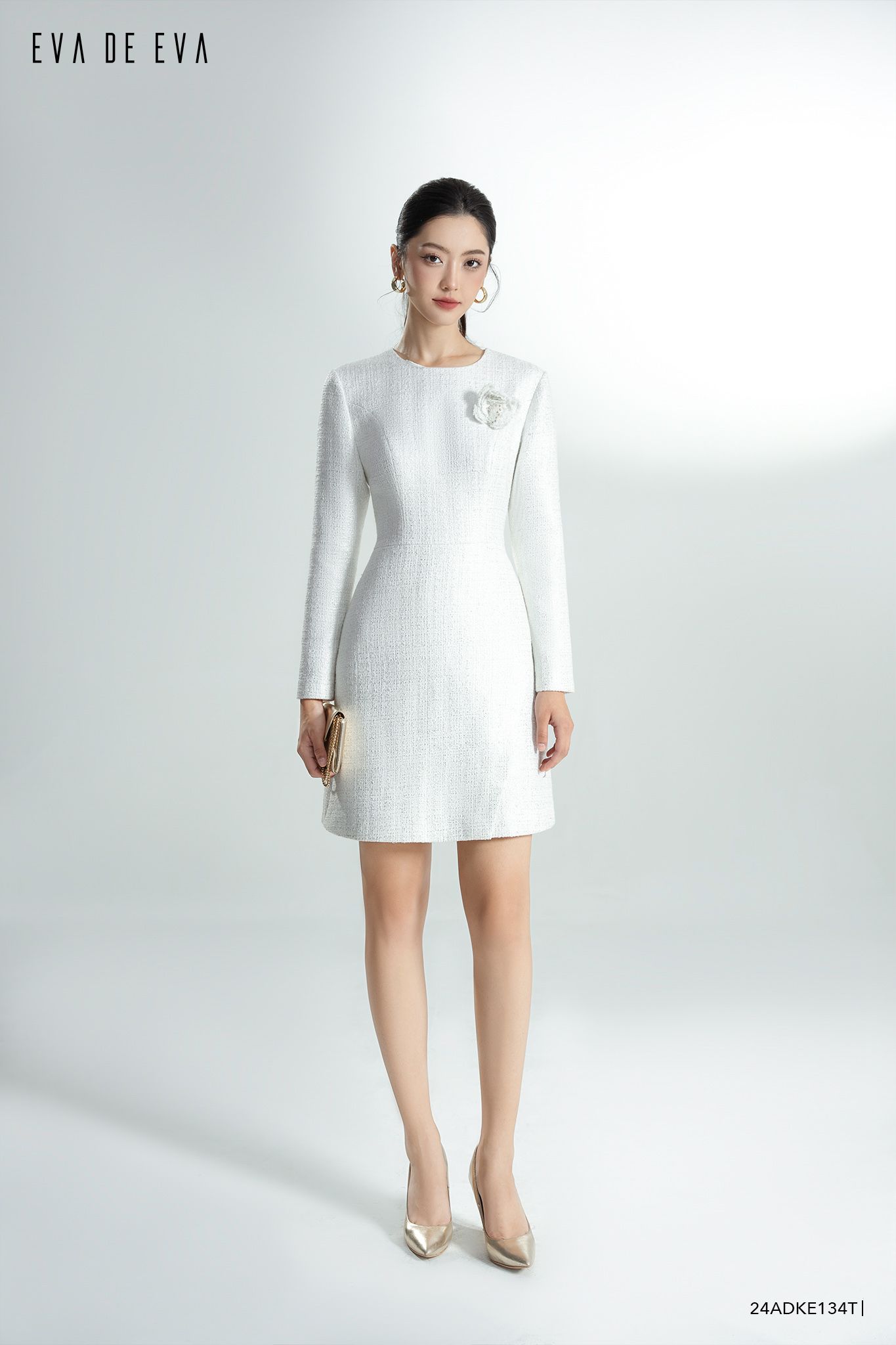  Đầm tay dài, Dáng A 24ADKE134T 