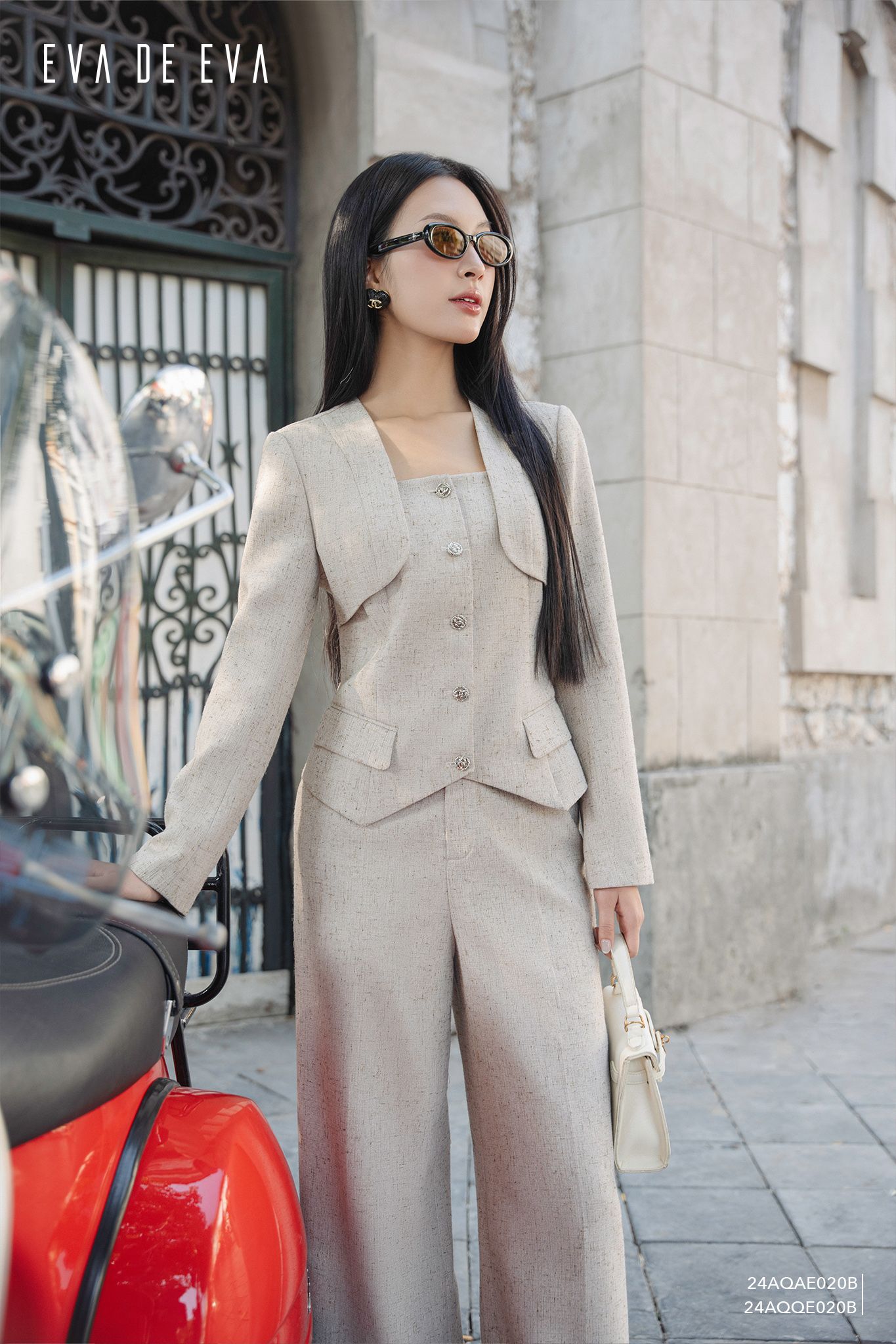  Áo vest trong bộ Vest-Quần,  24AQAE020B 